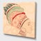 Designart - African American Woman with Turban II - Modern Canvas Wall Art Print